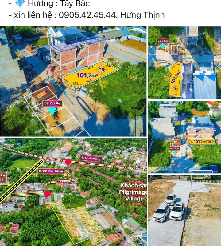 Đất nền Kiệt 112 Minh Mạng, 100m² giá 1.8 tỷ - Vị trí đắc địa gần biệt thự