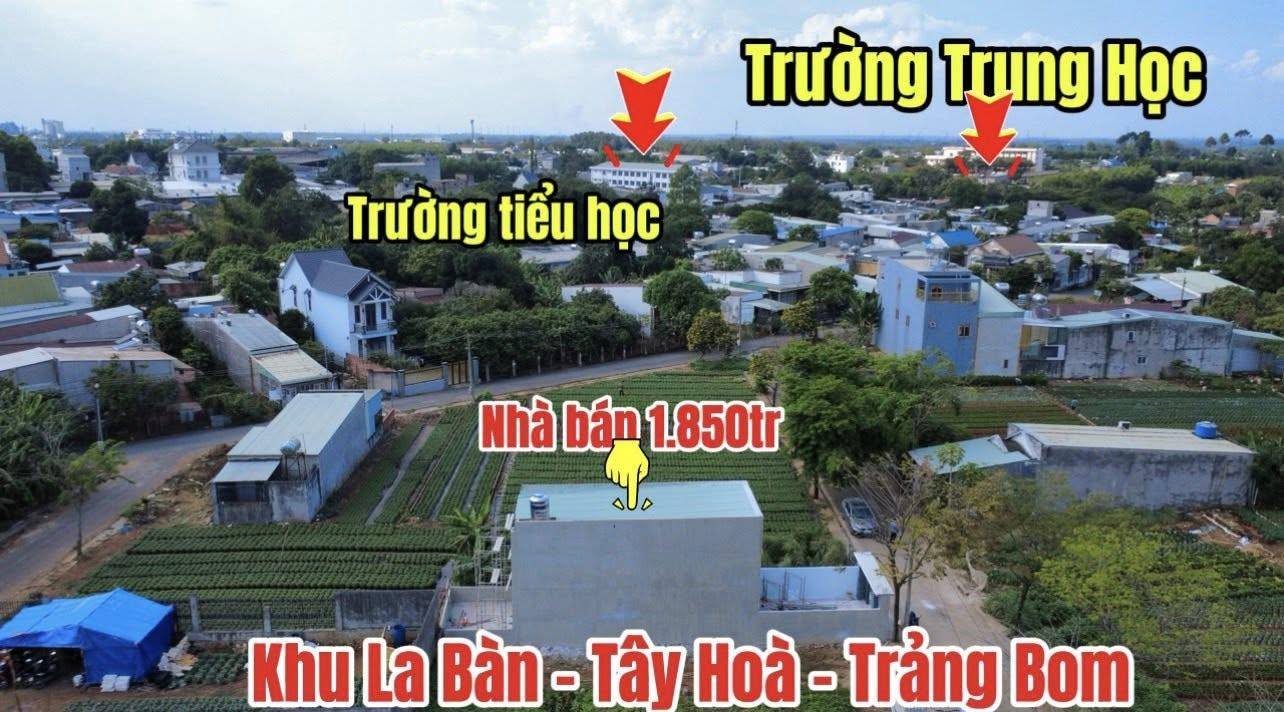 Nhà phố khu La Bàn, Tây Hoà 4, 115m² giá 1.85 tỷ - Đón Tết an lành!