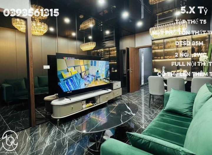 Căn hộ tập thể tầng 5 phố Tôn Thất Tùng 37m² giá 5 tỷ - Tiềm năng phát triển lớn!