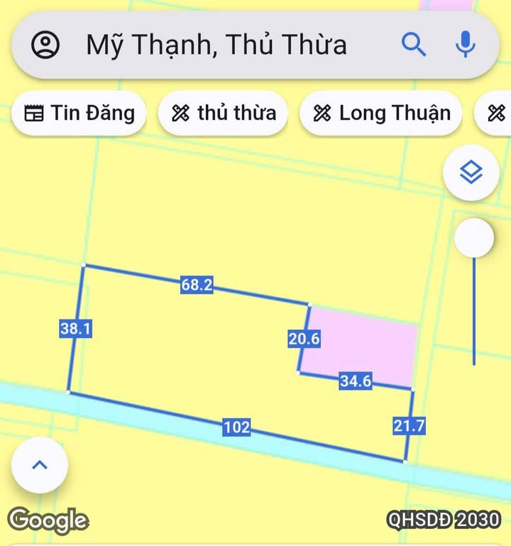 Đất nông nghiệp xã Mỹ Thạnh Thủ Thừa 3000m² giá 900 triệu - Cơ hội đầu tư hấp dẫn!