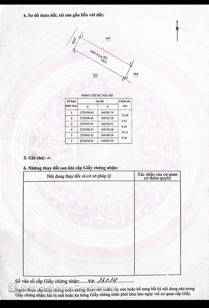 Đất nền chính chủ Hưng Hà, Thái Bình 128,6m² - Cơ hội đầu tư hấp dẫn!