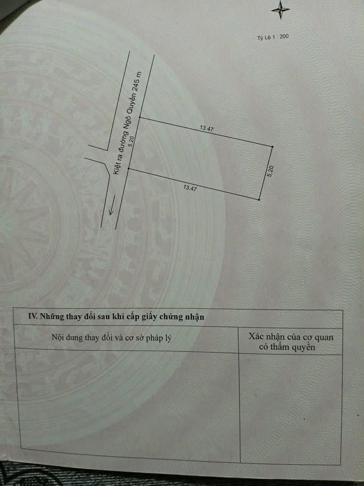 Nhà cấp 4 kiệt Ngô Quyền, Sơn Trà 70m² giá 3 tỷ - Gần chợ Hải Sản