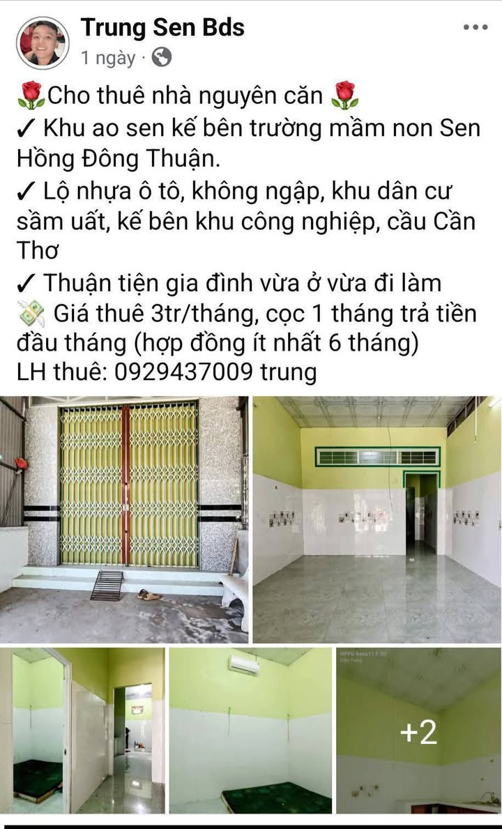 Nhà nguyên căn cho thuê tại KCN Hoàng Quân, Vĩnh Long - Nhiều lựa chọn hấp dẫn!