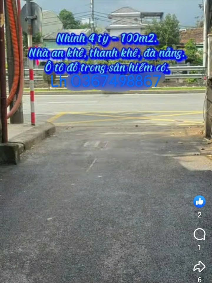 Nhà riêng Phường An Khê, Quận Thanh Khê 100m² giá 4.45 tỷ - Gần khu vực phát triển!