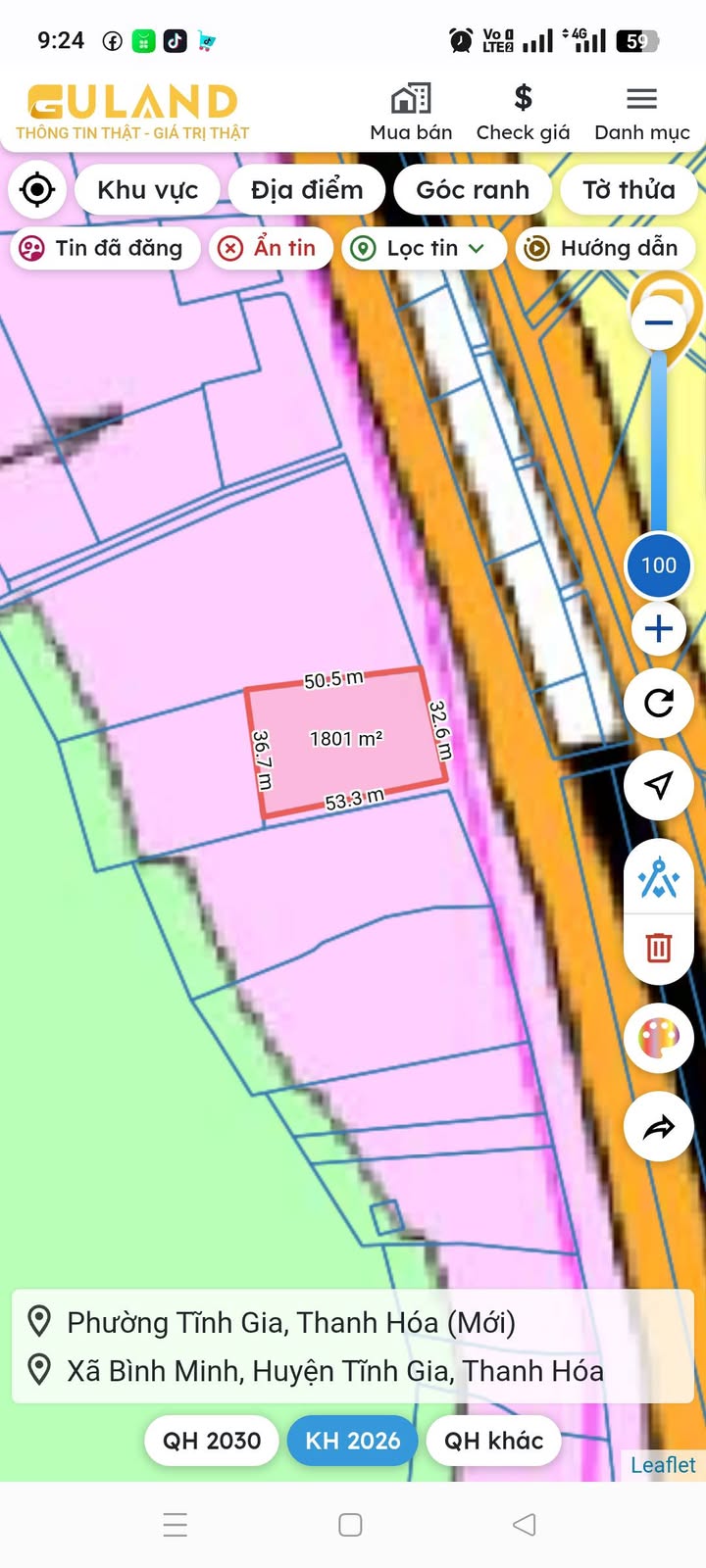 Lô đất Thôn Bắc Sơn, Hải Hòa 1800m² giá chỉ 2.1 tỷ - Đầu tư sinh lời!