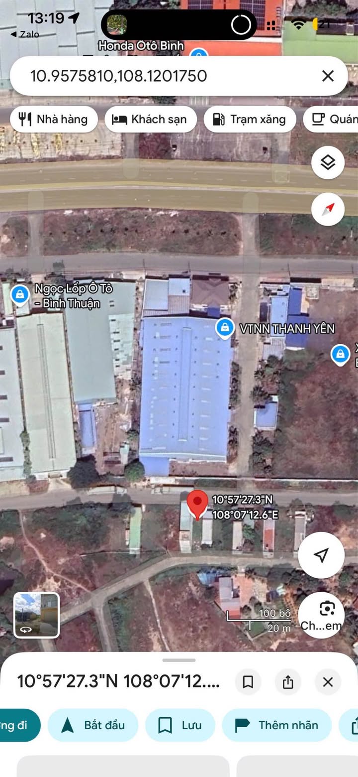 Đất thổ cư Bến Lội Lại An, Hàm Thắng 100m² giá 1.5 tỷ - Sổ hồng chính chủ!