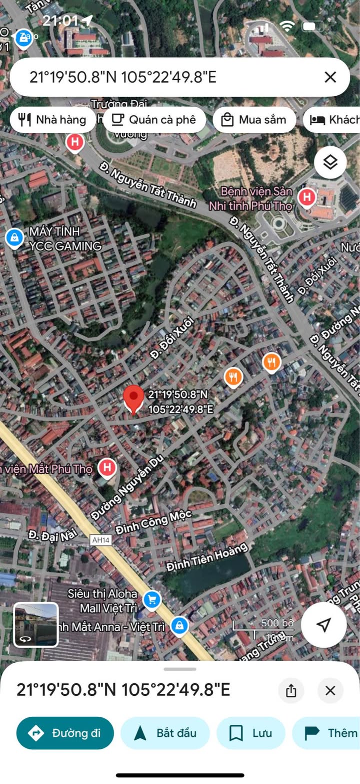 Đất nền Phường Nông Trang, Việt Trì 105m² giá 2 tỷ - Sổ đỏ chính chủ, full thổ cư!