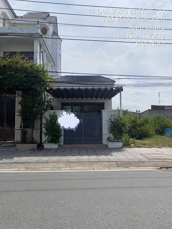Nhà mặt tiền đường Mạc Thiên Tích, Kiên Lương 100m² - Sổ hồng chính chủ, giá thương lượng!