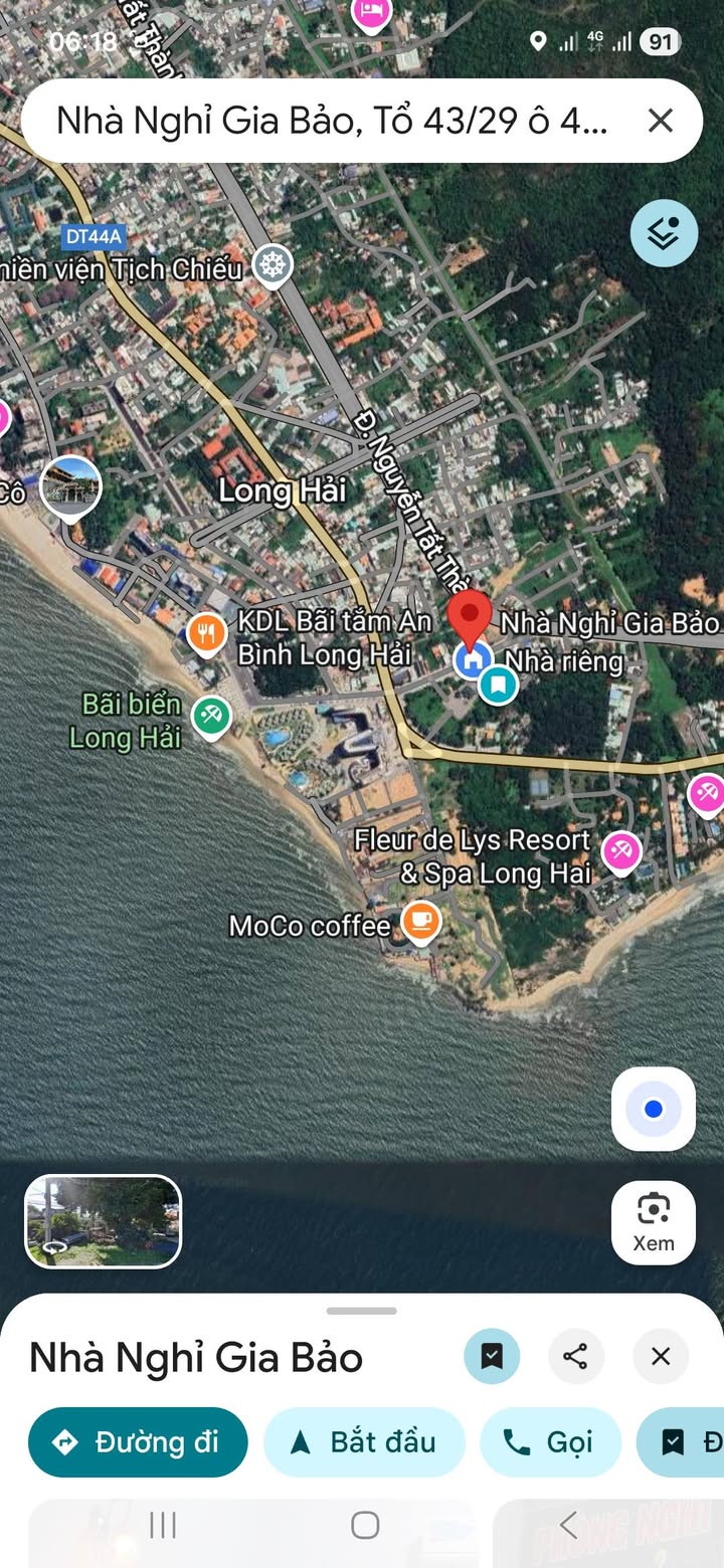 Đất nền Long Hải 500m² giá 32 triệu/m² - Cách biển chỉ 300m