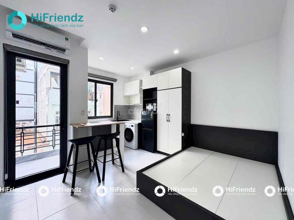 Căn hộ cho thuê Lê Văn Duyệt, Bình Thạnh 38m² giá 6.7 triệu - Tiện nghi đầy đủ, gần trung tâm!