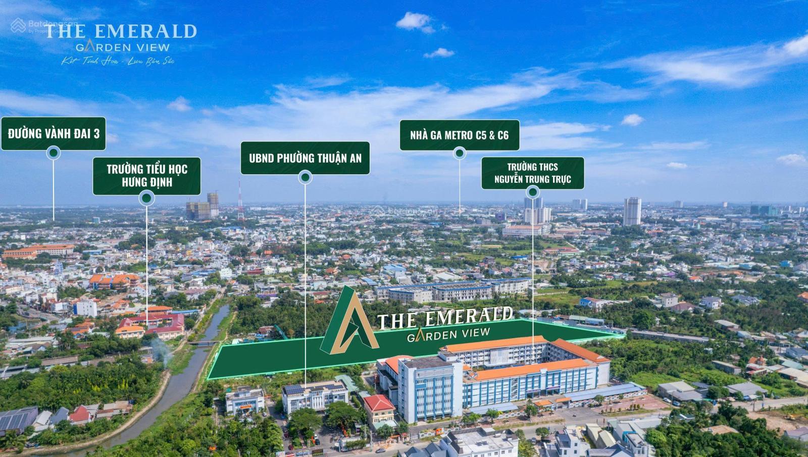 Căn hộ The Emerald Garden View Thuận An 50m² giá 1,75 tỷ - Chính chủ bán gấp!