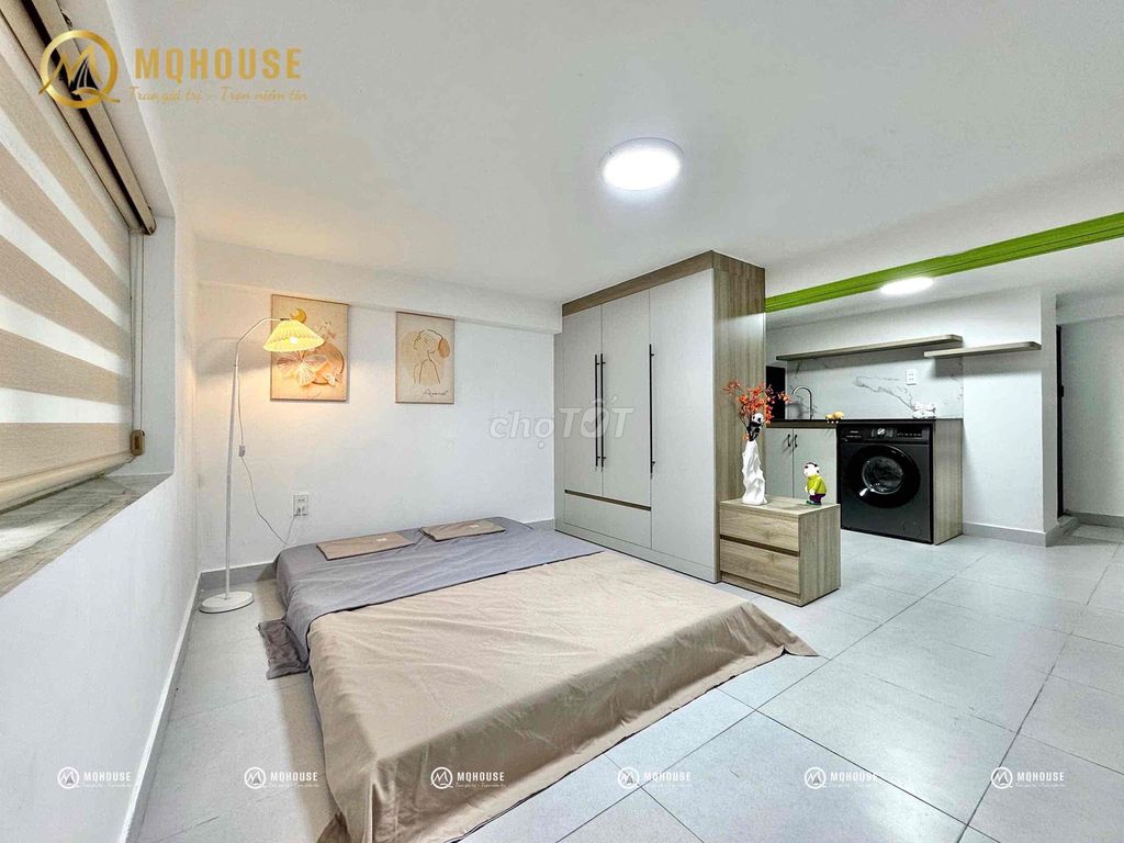 Căn hộ Studio 1PN Ban Công - Đường Lạc Long Quân 35m² giá 6.5 triệu - Full nội thất, sẵn sàng ở ngay!