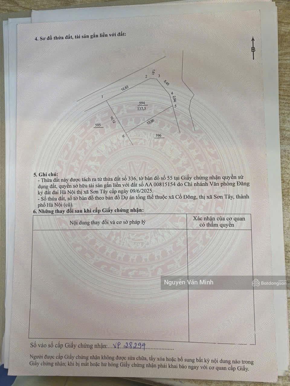 Đất lô góc 100m² Cổ Đông - Giá 2 tỷ - Cơ hội đầu tư sinh lời nhanh!