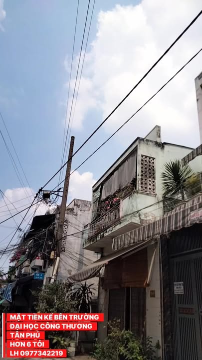 Mặt tiền kinh doanh Quận Tân Phú 60m² giá 6 tỷ - Đầu tư sinh lời ngay!