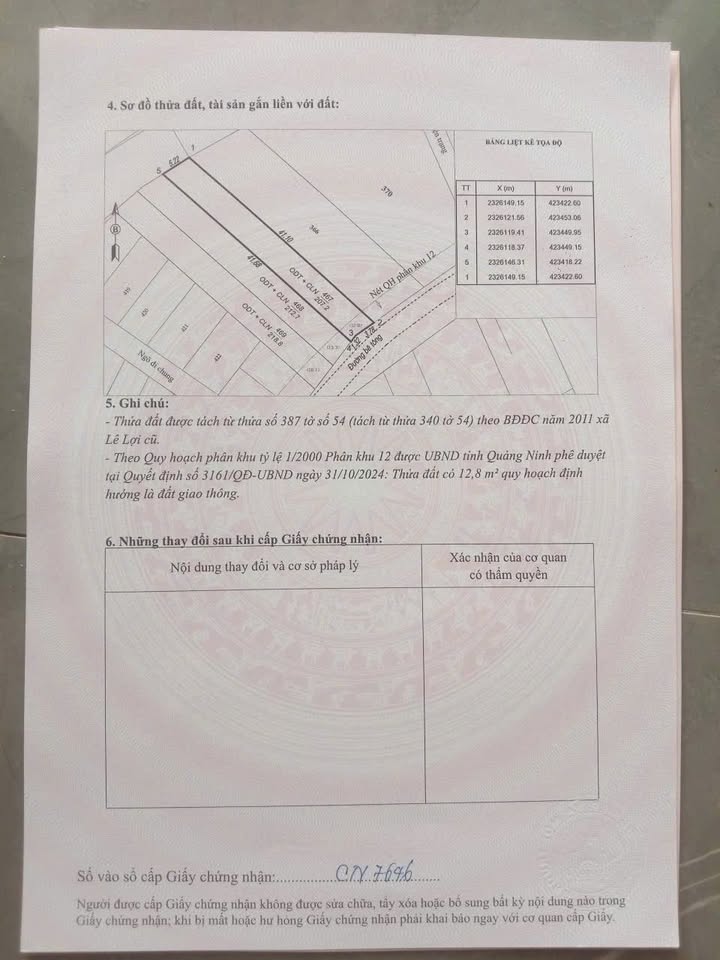 Đất nền Hoành Bồ - Hạ Long 650m² giá thỏa thuận - Cơ hội đầu tư hấp dẫn!