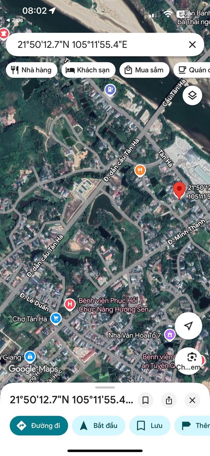 Đất thổ cư Phường Tân Hà 100m² giá 2 tỷ - Sổ hồng chính chủ, cơ hội đầu tư tuyệt vời!