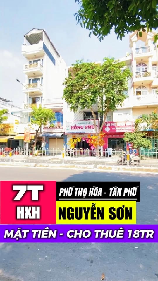 FrontHouse đường Nguyễn Sơn, Tân Phú 47m² giá 7.5 tỷ - Kinh doanh sầm uất, thu nhập 18 triệu/tháng!