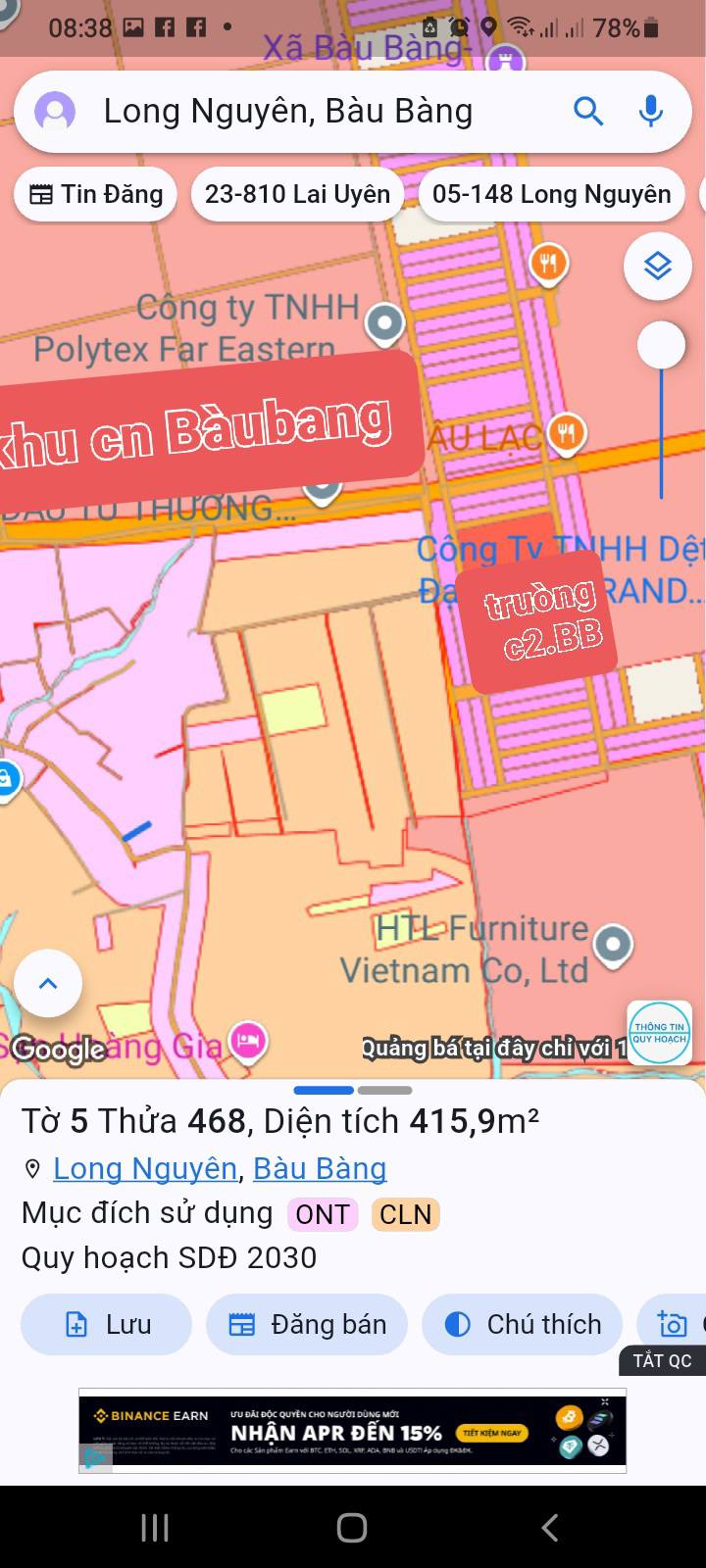 Nhà cấp 4 Thị trấn Lai Uyên 420m² giá 1.5 tỷ - Sổ hồng chính chủ!