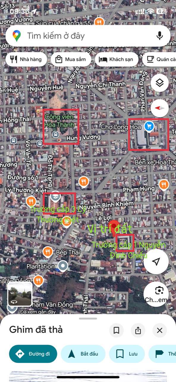 Đất nền Khu phố 3, Phường Long Hoa, 138m² giá 1.7 tỷ - Cơ hội đầu tư hiếm có!