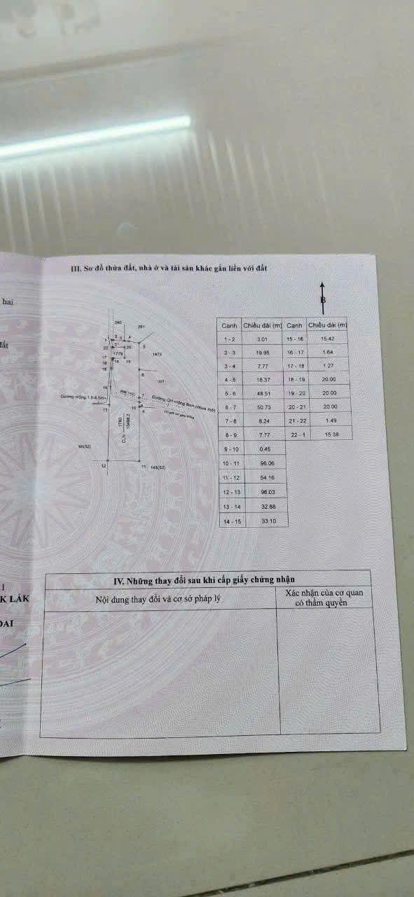 Đất nền 1,1ha tại Phường Ea Kao, Buôn Ma Thuột - Giá chỉ 8,5 tỷ - Cơ hội đầu tư sinh lời!