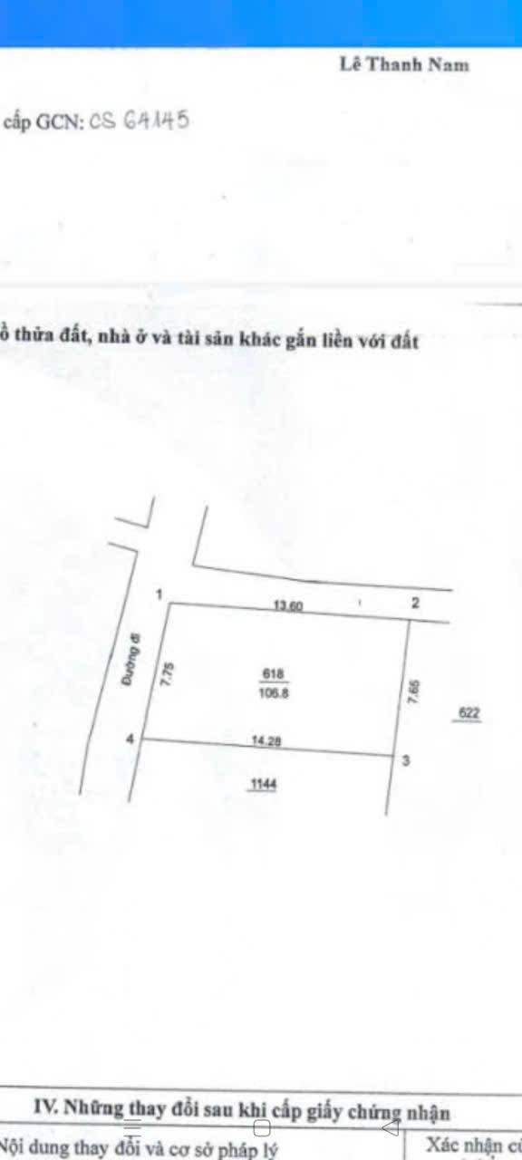 Đất nền đẹp tại xã Tây Phương, 106m² giá 6 tỷ - Sổ đỏ chính chủ