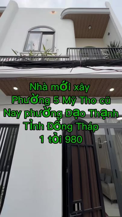 Nhà cấp 3 Phường Đạo Thạnh - Mỹ Tho 84m² giá 1.98 tỷ - Sẵn sàng vào ở!