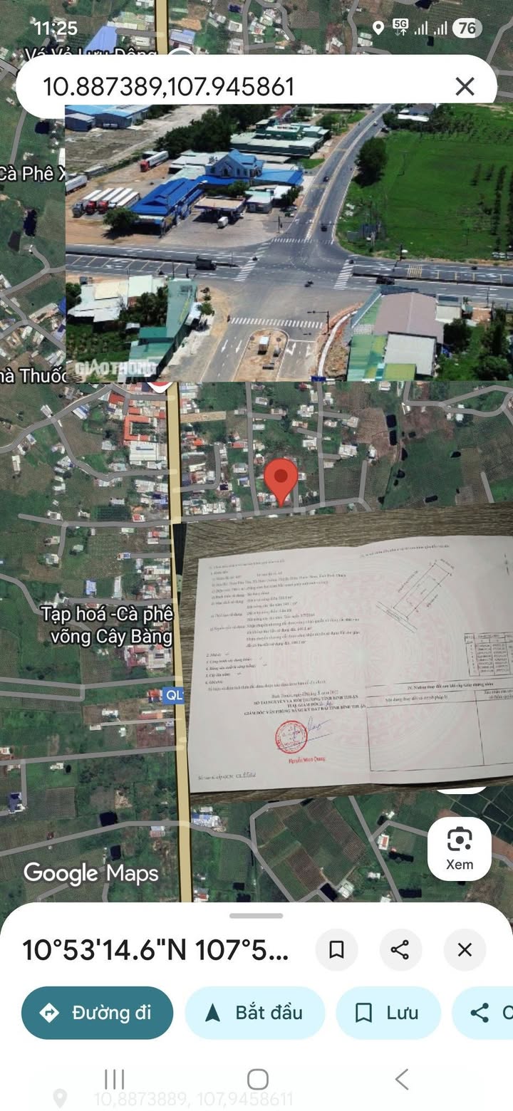 Đất thổ cư 240m² tại QLô A.Hàm Thuận Nam, giá 750 triệu - Cơ hội đầu tư hấp dẫn!