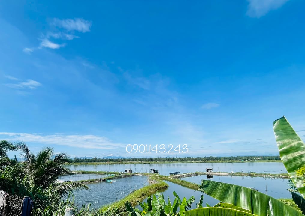 Nhà mặt tiền đường Thanh Niên, Tam Thanh 400m² giá 2.8 tỷ - View sông Trường Giang hấp dẫn!