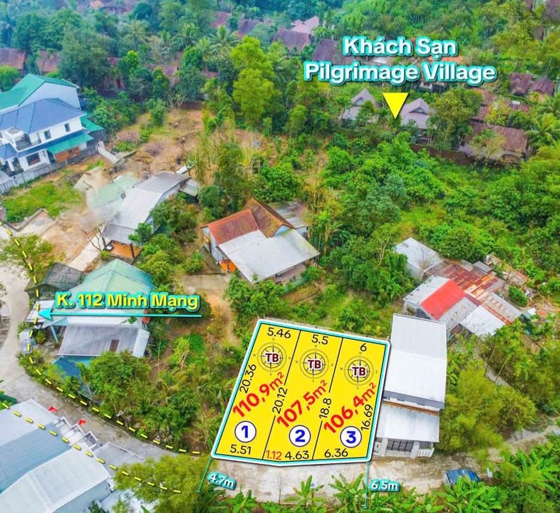 Đất Kiệt 112 Minh Mạng, Quận Phú Xuân, 110m² giá 1.5 tỷ - Sổ hồng mới 2025!