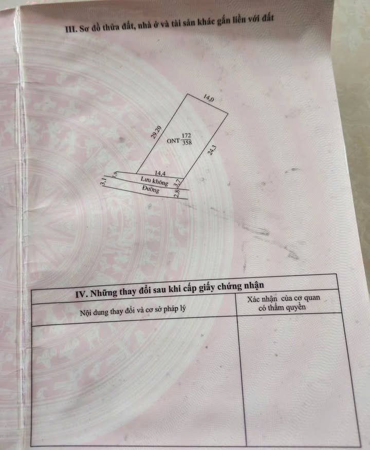 Đất thổ cư mặt tiền 14m tại Hoàng Tiến - Giá chỉ 1 tỷ!