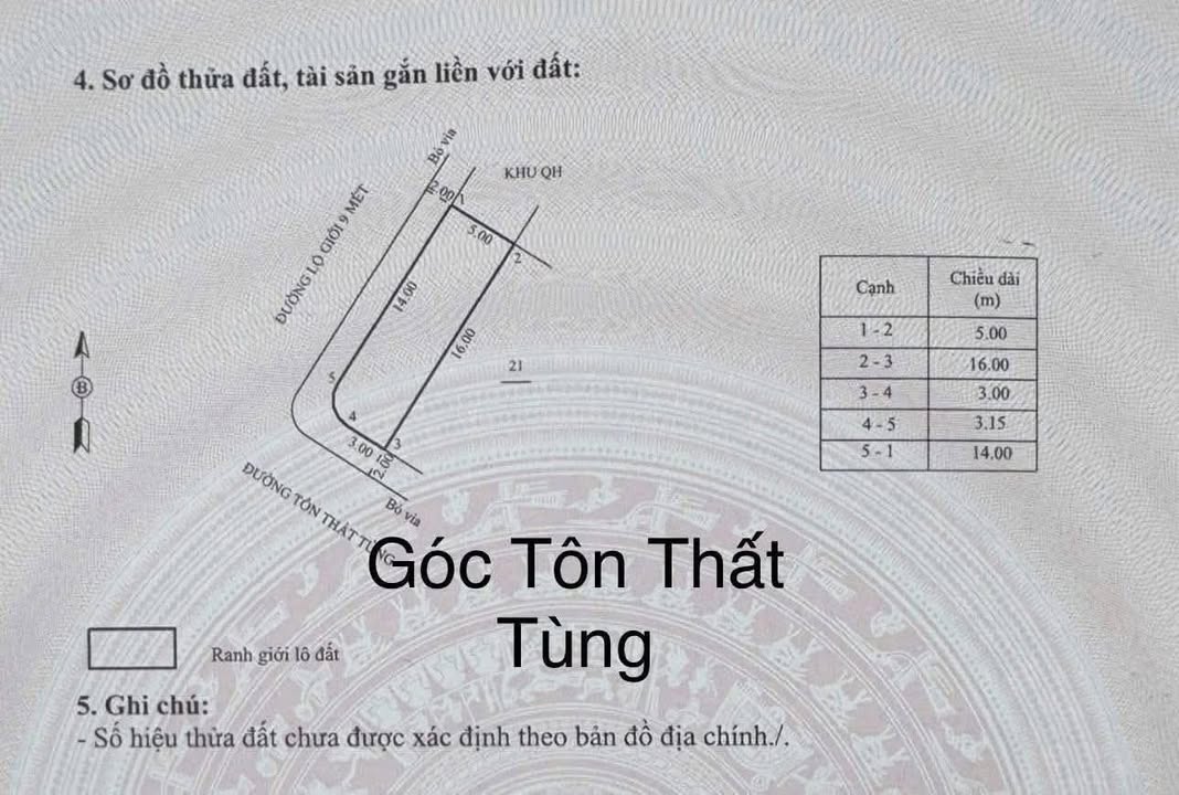Đất góc 79m² tại Quy Nhơn - Giá chỉ 5 tỷ, đầu tư sinh lời!