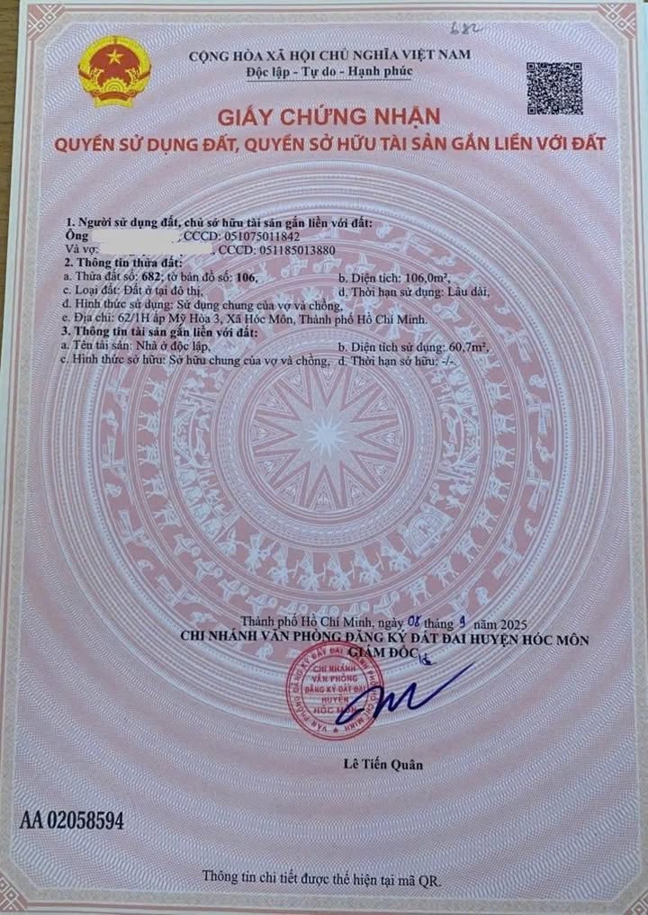 Nhà phố Tân Xuân, Hóc Môn 106m² giá 3.55 tỷ - Thương lượng mạnh tay!