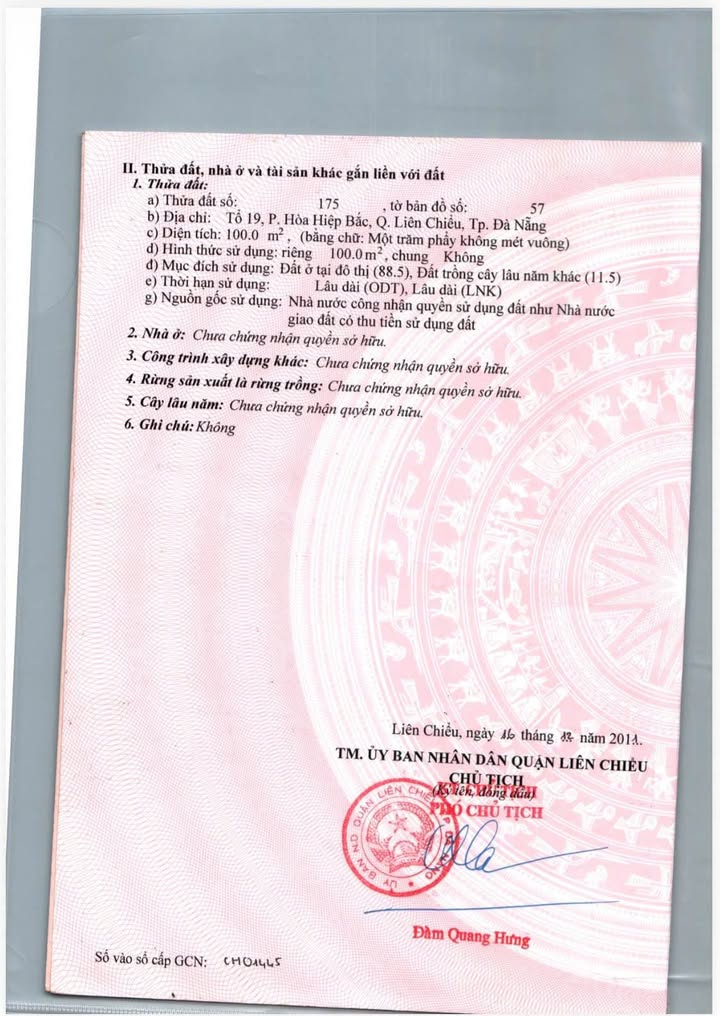 Kho xưởng Nguyễn Văn Cừ, Quận Liên Chiểu, 100m² giá 1.4 tỷ - Đầu tư sinh lời ngay!