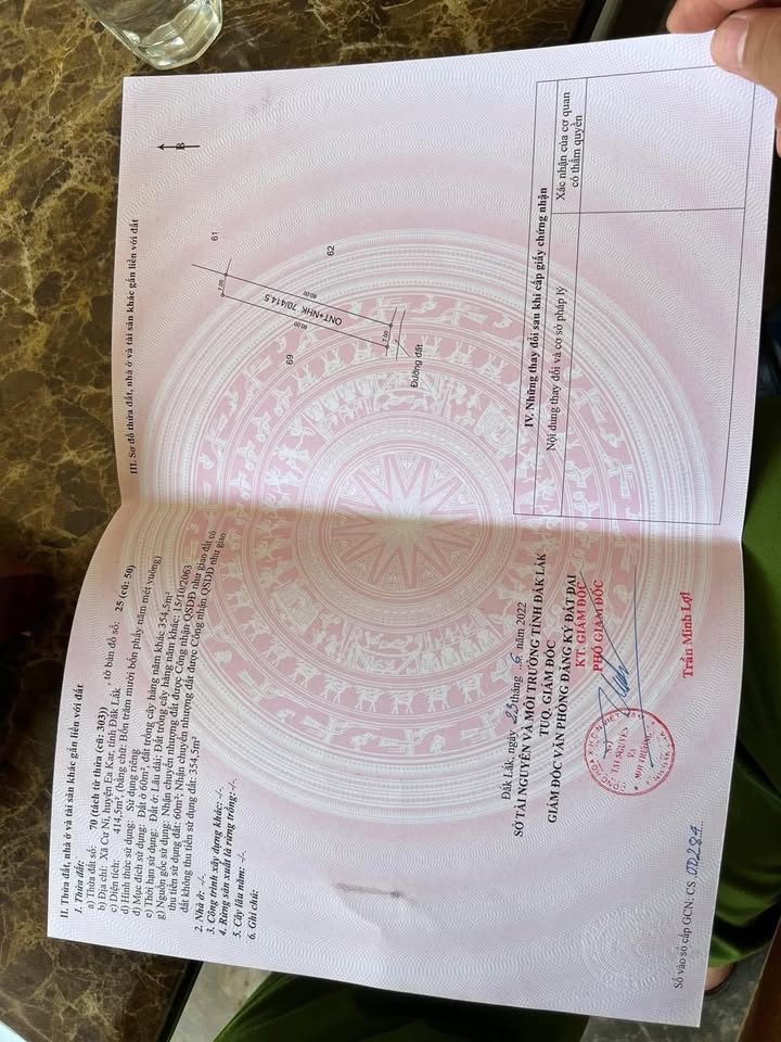 Đất thổ cư Cư Ni, Ea Kar 420m² giá chỉ 500 triệu - Sổ hồng chính chủ!