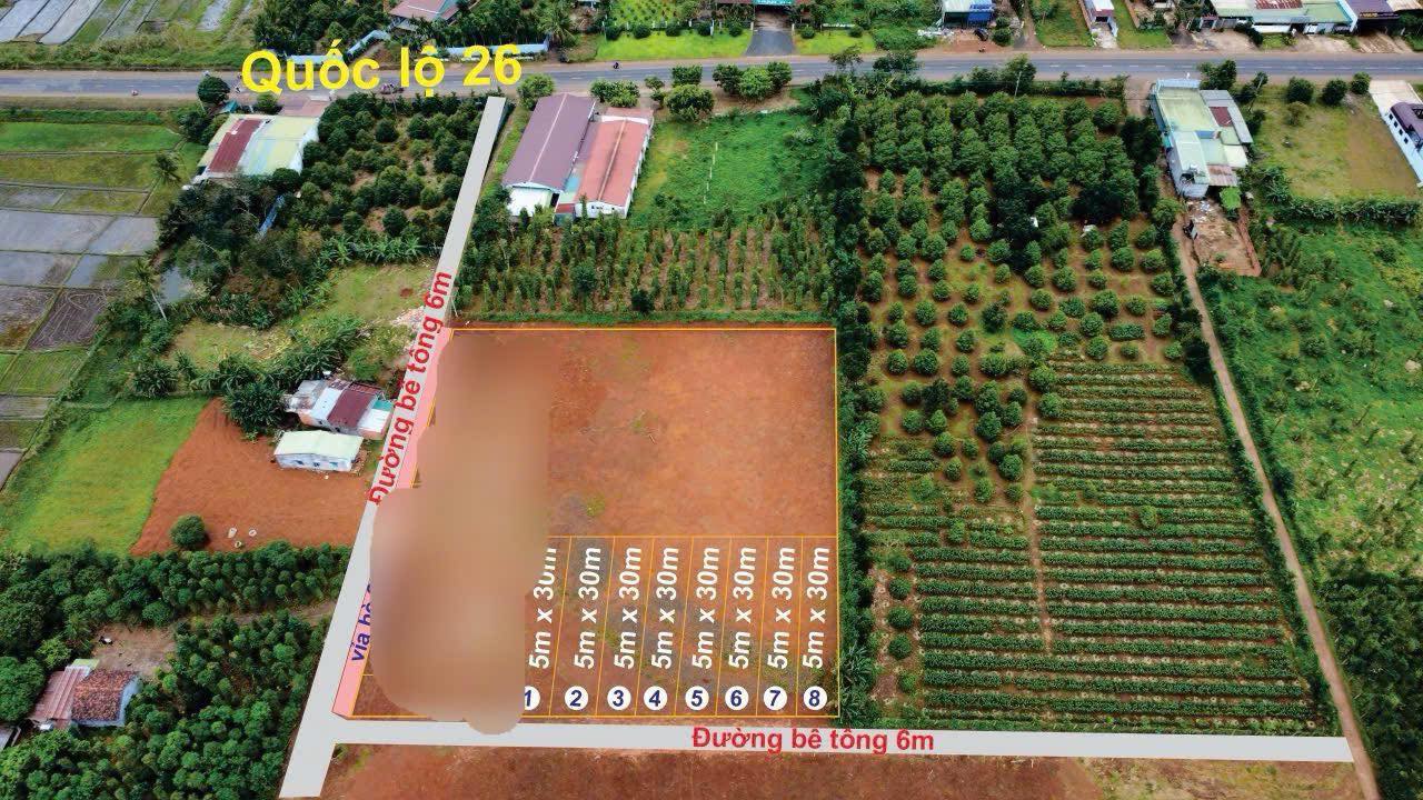 Đất nền Huyện Ea Kar, Đắk Lắk 150m² giá 500 triệu - Sổ hồng chính chủ sẵn sàng giao dịch!