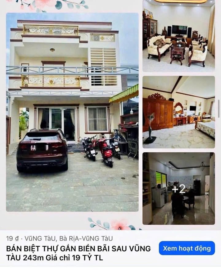 Biệt thự đường Bình Giã, Phường Tam Phú, 243m² giá 19 tỷ - Sẵn sàng vào ở!