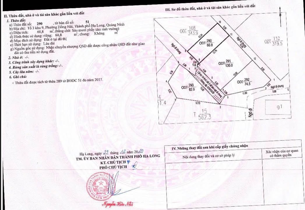 Đất nền trung tâm Cột 5, Hạ Long 60.8m² giá 1.85 tỷ - Cơ hội đầu tư hấp dẫn!