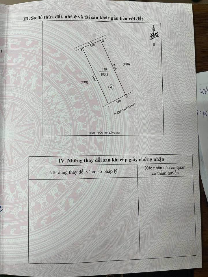 Đất nền Phường Đông Vĩnh 195.5m² giá 8 tỷ - Sổ đỏ chính chủ, xây dựng tự do!