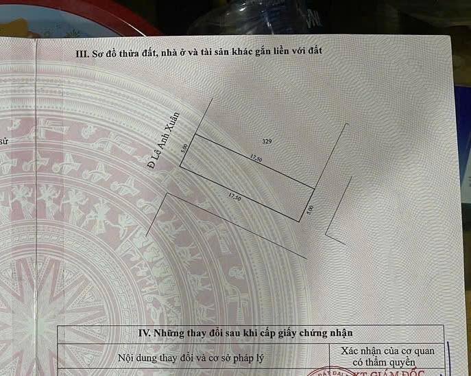 Đất nền Barimex Long Tâm 87m² giá 2.35 tỷ - Góc 3 mặt tiền thoát hiểm
