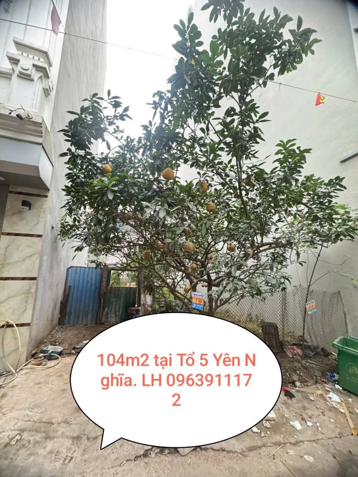 Đất nền Yên Nghĩa Hà Đông 104m² giá 12.7 tỷ - Tiềm năng đầu tư cao!