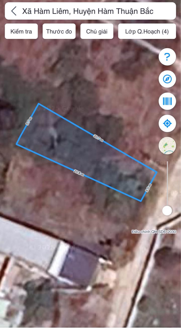 Đất nền KDC Hàm Liêm, Hàm Thuận Bắc 124m² giá 870 triệu - Sổ hồng chính chủ!