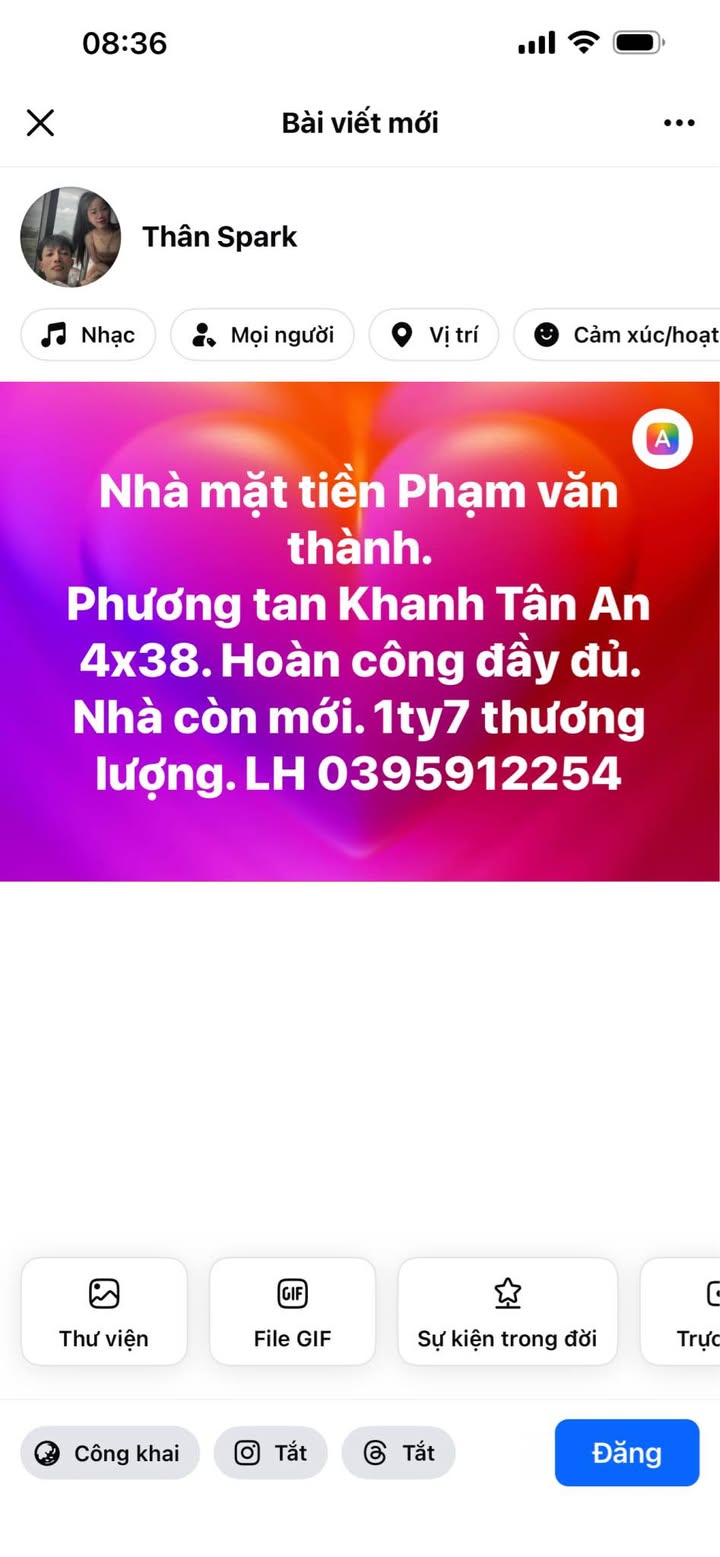 Đất nền 2 mặt tiền Nguyễn Quang Đại, Tân An 150m² - Giá chỉ 1,82 tỷ!