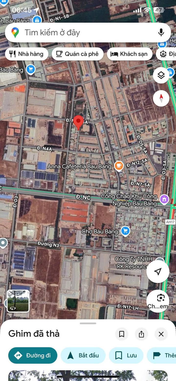 Lô đất khu công nghiệp Bàu Bàng 150m² giá 1.6 tỷ - Đầu tư sinh lời ngay!