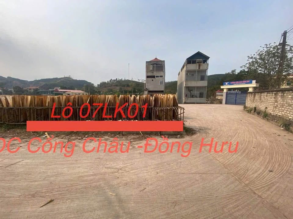 Đất nền Cổng Châu, Đồng Hưu, Yên Thế 90m² giá 800 triệu - Vị trí đắc địa kinh doanh!