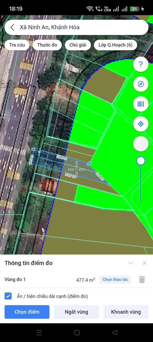 FrontHouse Quốc lộ 1A Ninh An 480m² giá 2 tỷ - Đối diện cây xăng trung trực!