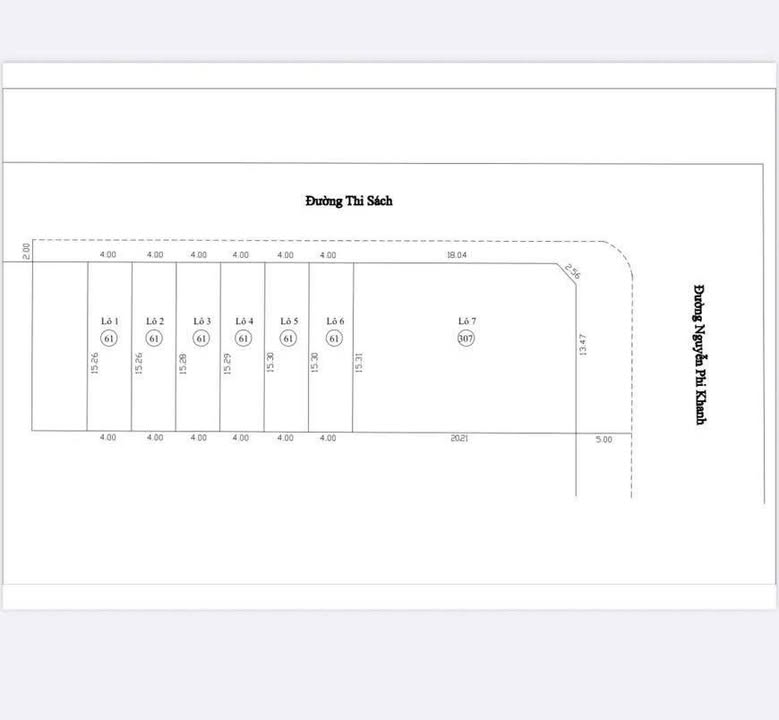 Đất mặt tiền đường Thi Sách, Quận Hải Châu, Đà Nẵng - Giá 6 tỷ - Đầu tư sinh lời ngay!