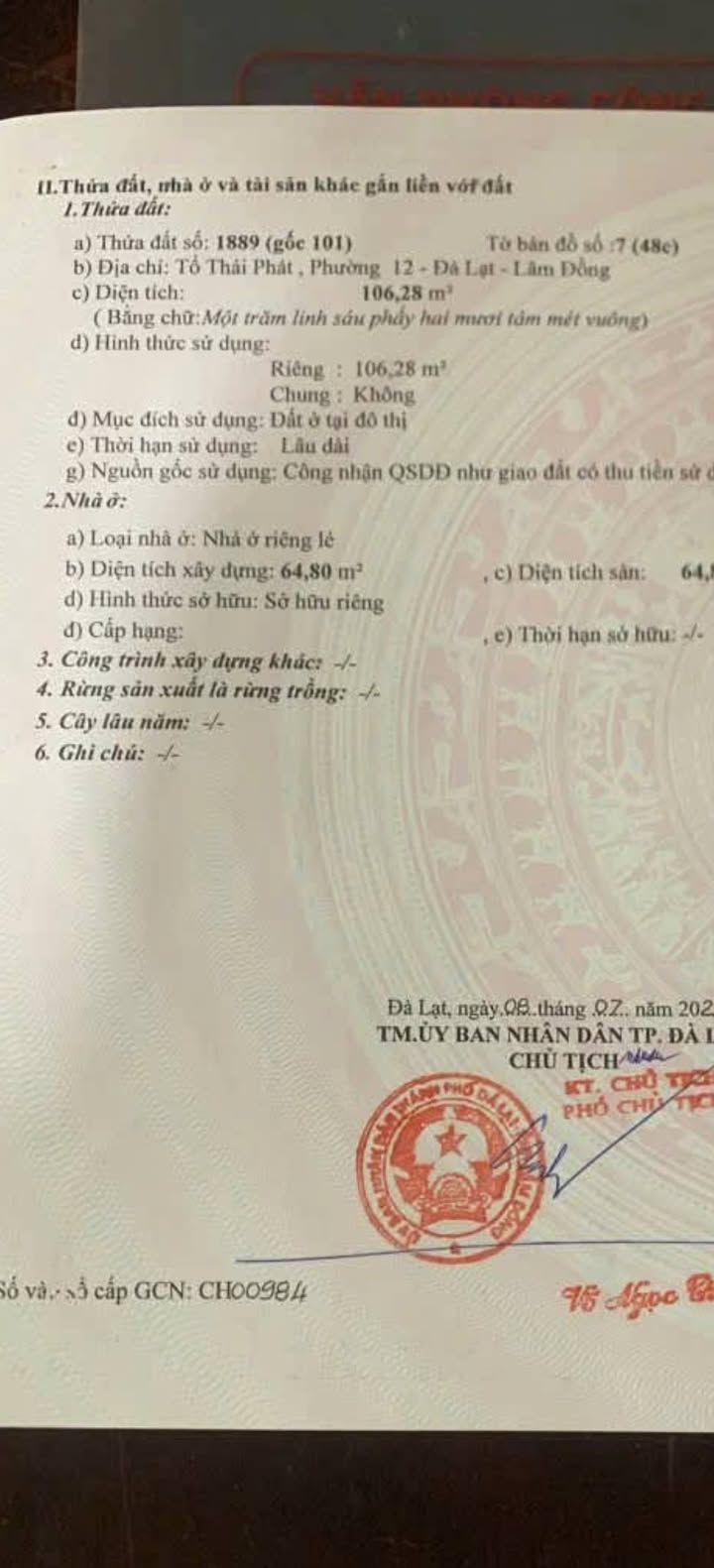 Đất nền Phường 12, Quận 10, 116m² giá 4.5 tỷ - Đường ô tô, gần trường học