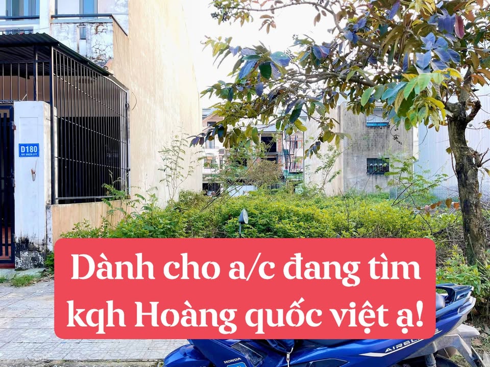 Đất nền Khu quy hoạch Hoàng Quốc Việt, Huế 100m² giá 3 tỷ - Sổ đỏ chính chủ
