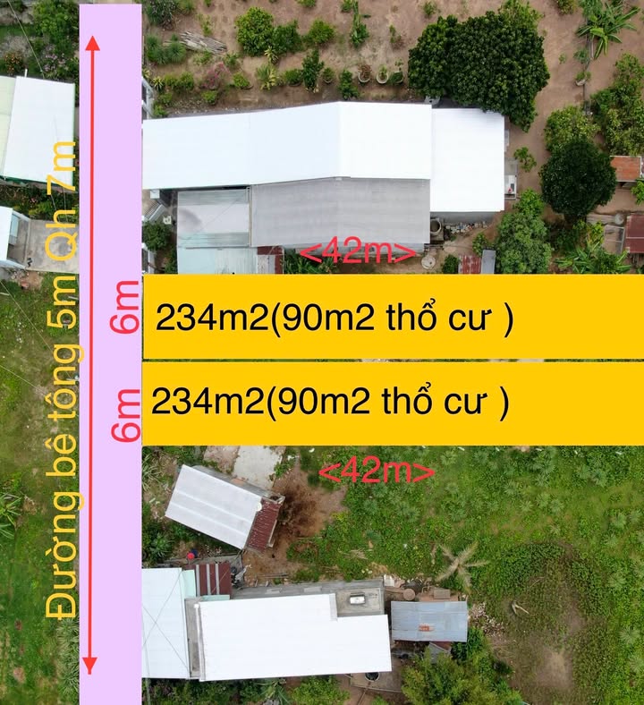 Đất nền Diên Tân, Diên Khánh 234m² giá 650 triệu - Cơ hội đầu tư hấp dẫn!