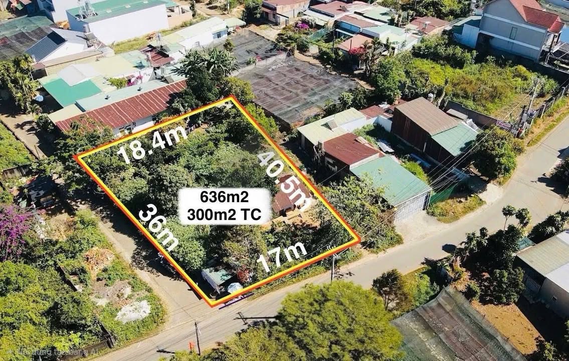 Đất 2 mặt tiền Nguyễn Đức Cảnh, Bảo Lộc 636m² giá 318 tỷ - Cơ hội đầu tư tuyệt vời!